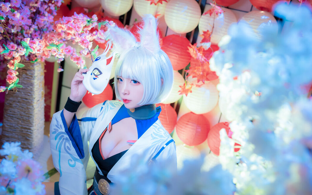 [Cosplay Photo] Popular Coser Nizo Nisa - Azur Lane Kaga