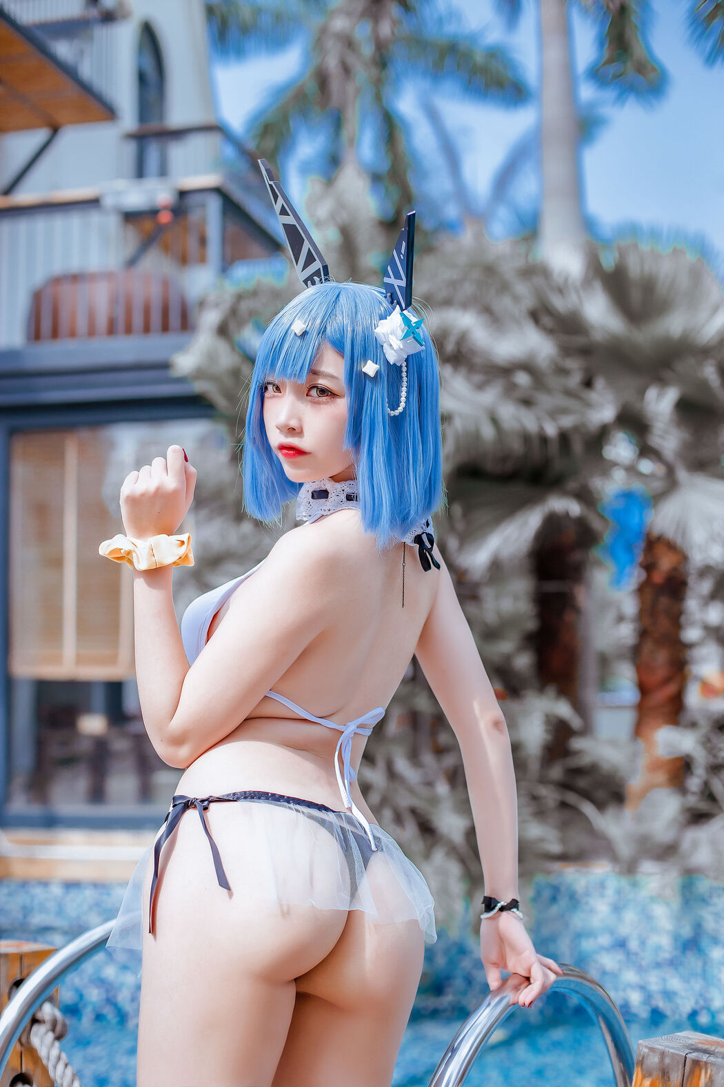 [Net Red COS] Popular Coser Nizo Nisa - Blue Gascogne