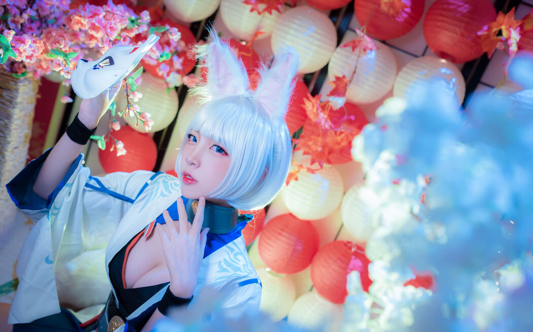 [Cosplay Photo] Popular Coser Nizo Nisa - Azur Lane Kaga