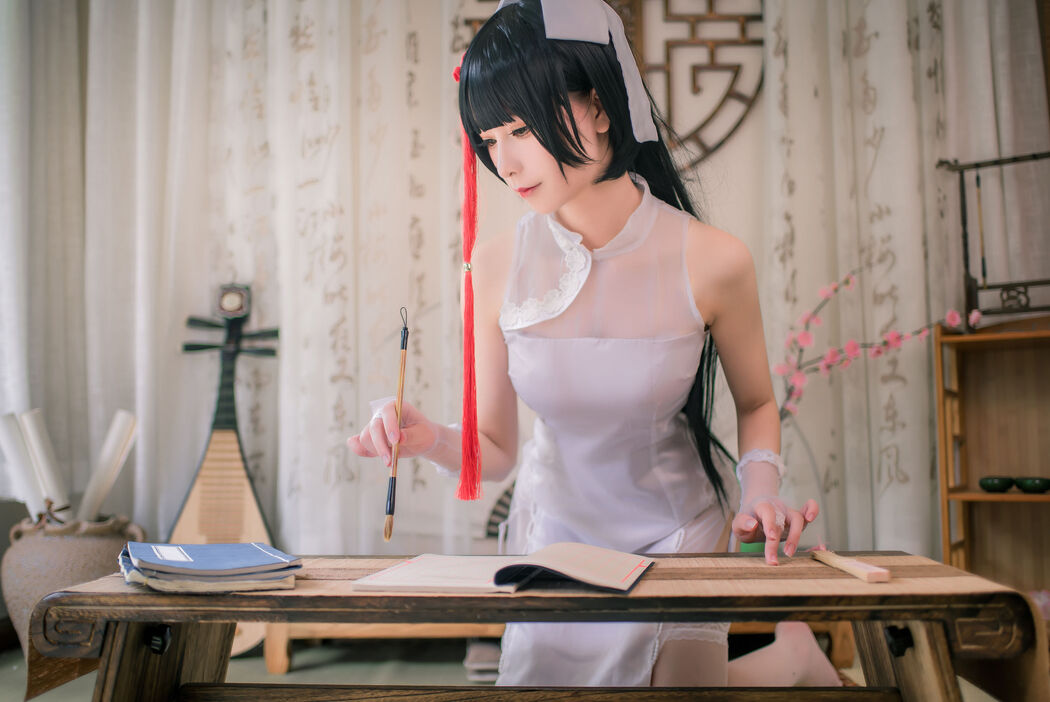 [网红美女Coser] Pinyin Pinyin "Kaohsiung Cheongsam"