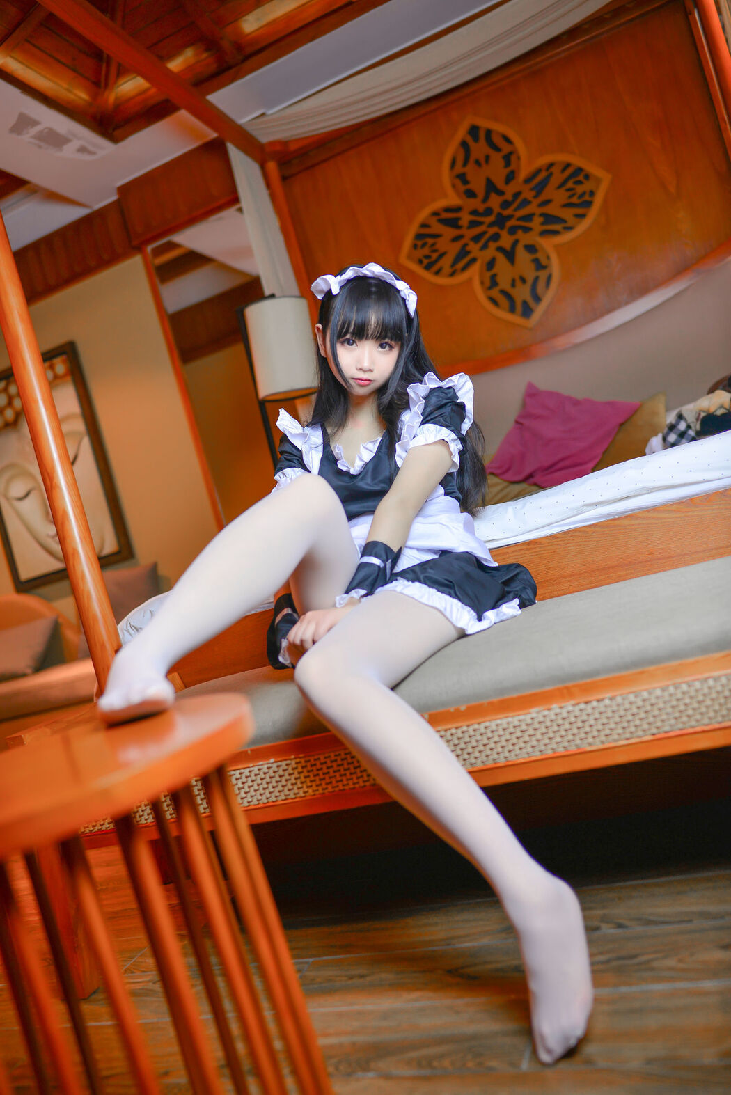 COSER Xueqi SAMA "The Maid" [Welfare COSPLAY]