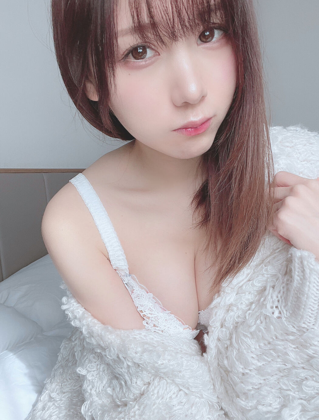 [Welfare COS] Japanese sweet COSERけんけん[fantia] 20211120-Hot Spring Travel おまけ♨️+まっしろでふわふわ