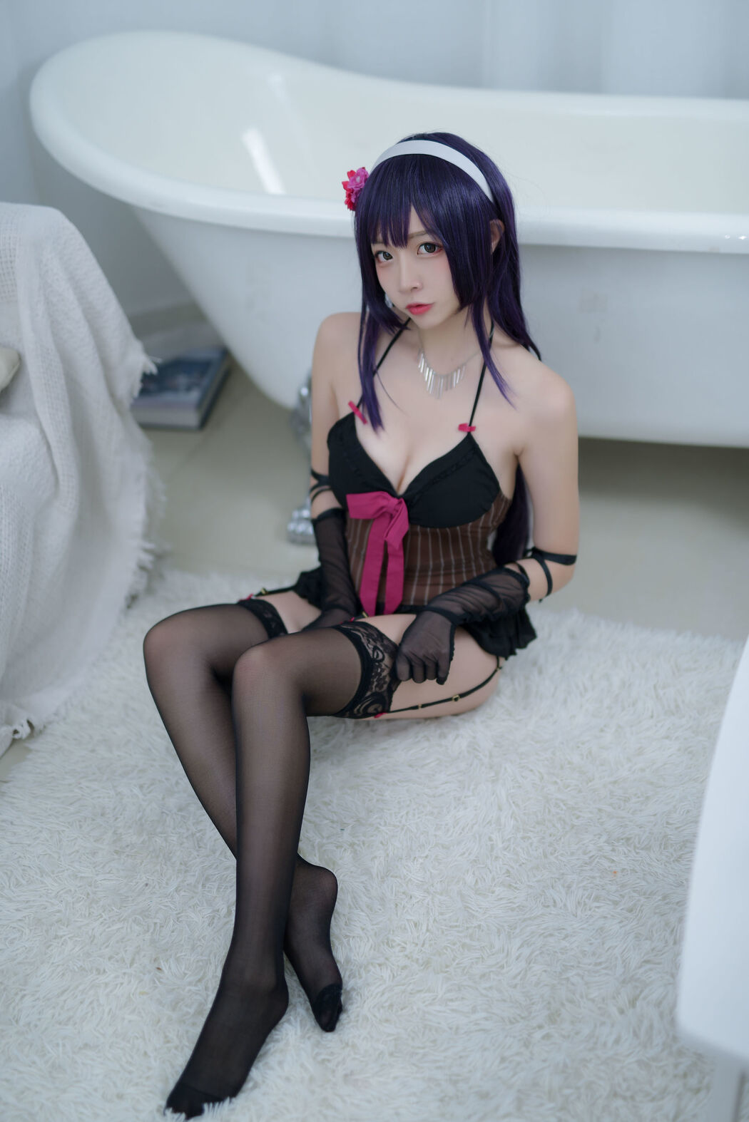 [COS Welfare] Popular Coser Nizuo Nisa - Passerby Sister Pajamas