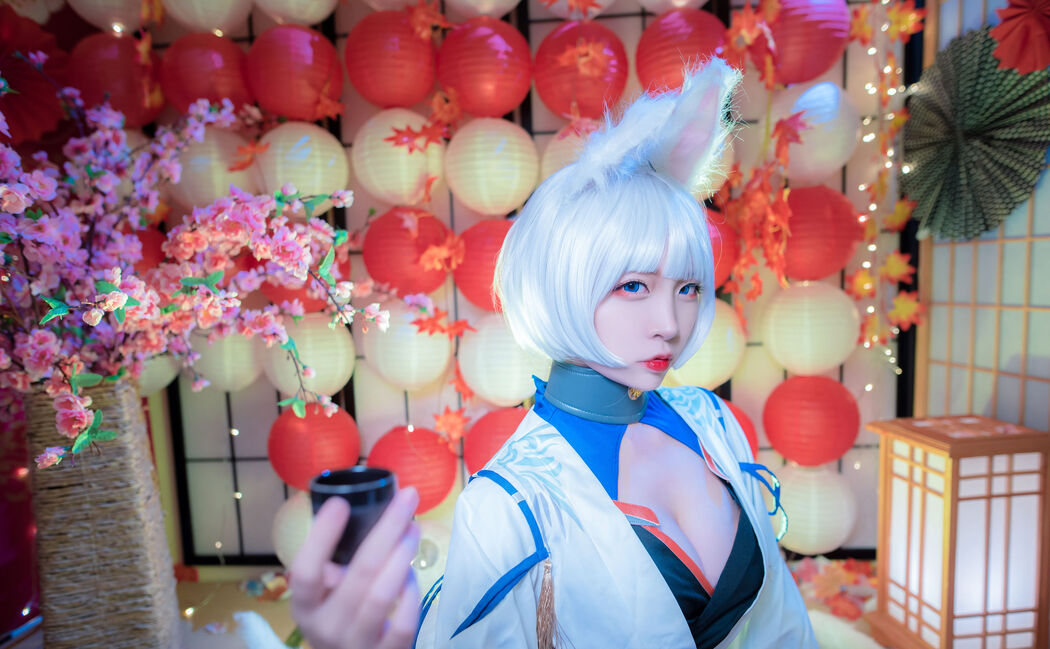 [Cosplay Photo] Popular Coser Nizo Nisa - Azur Lane Kaga