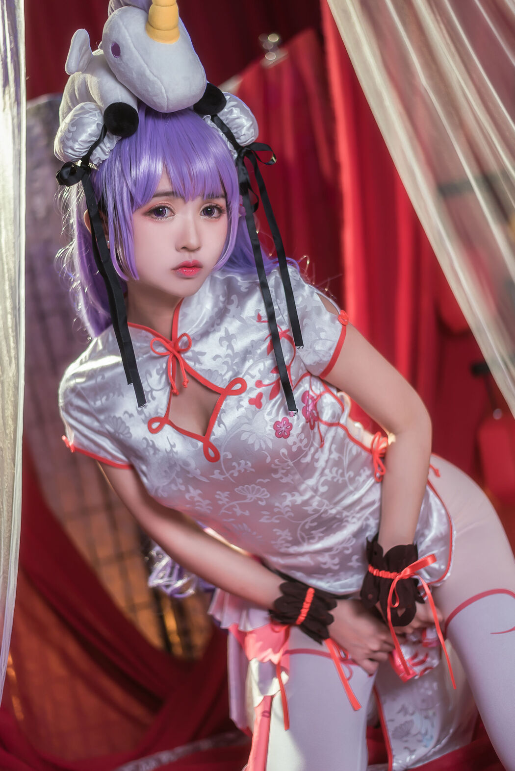 [Coser美女] Faey Eel "Blue Flower Unicorn"
