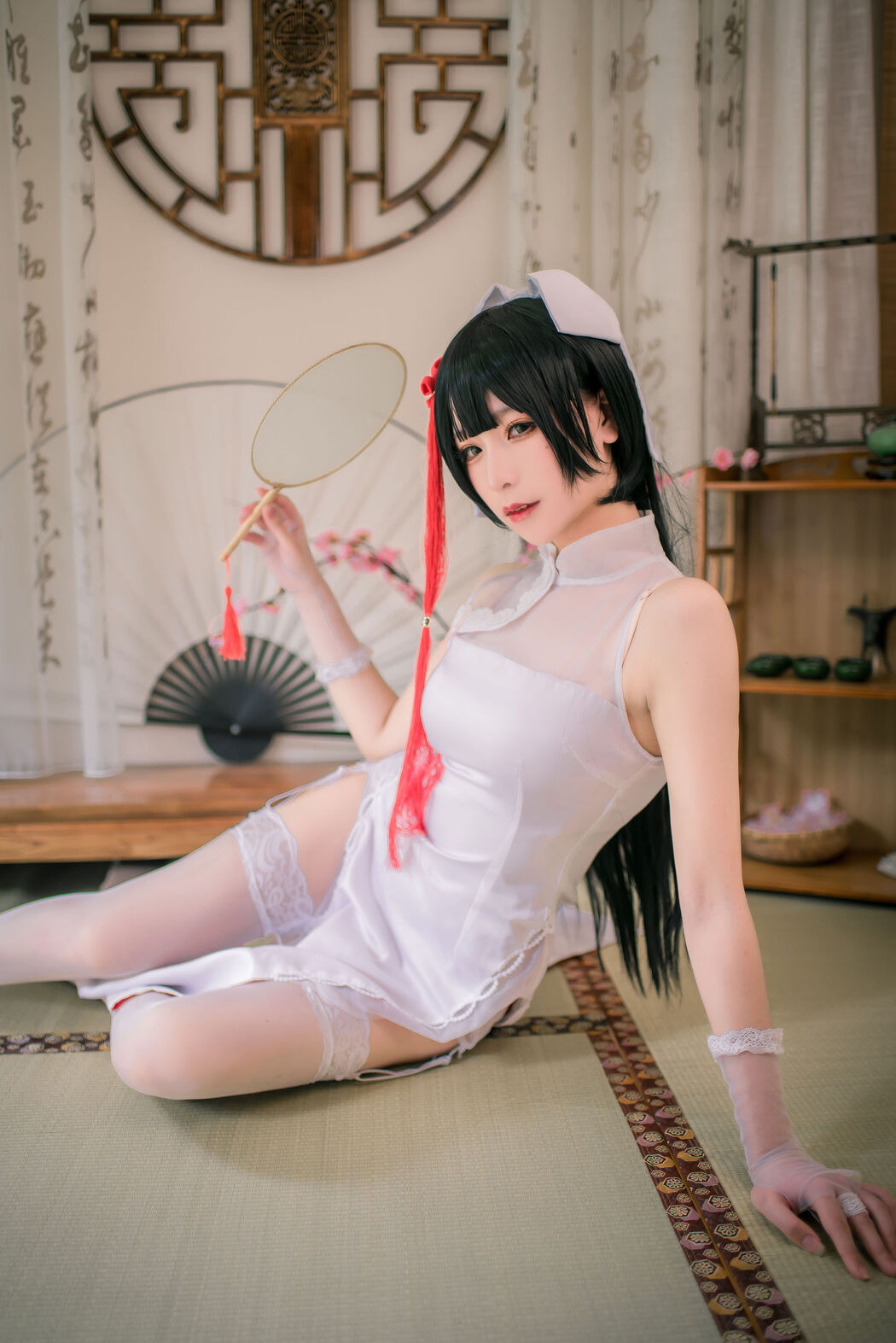 [网红美女Coser] Pinyin Pinyin "Kaohsiung Cheongsam"