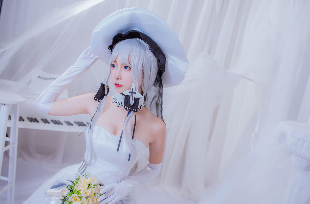 [Cosplay Photo] Popular Coser Nizo Nisa - Azur Lane Glorious