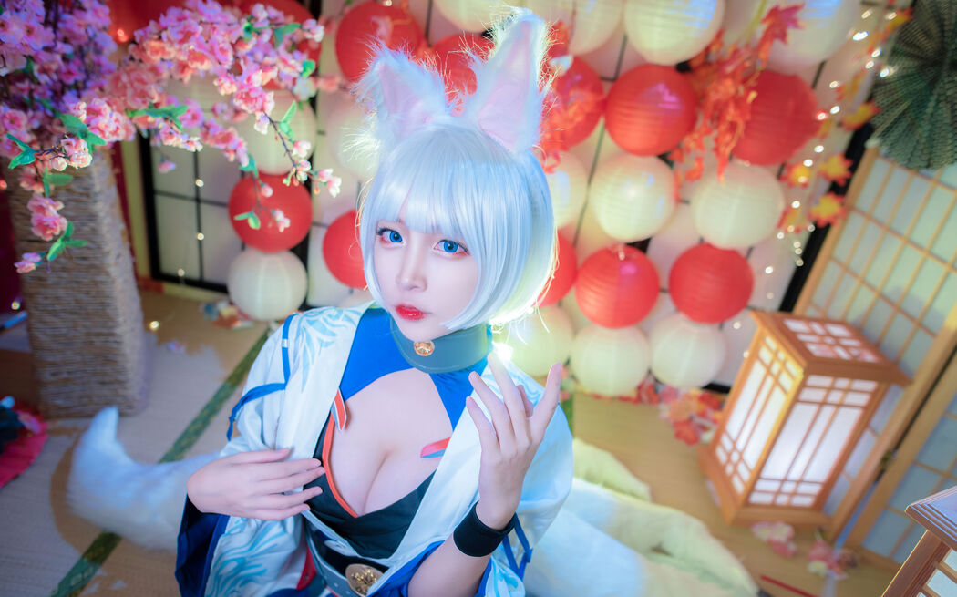 [Cosplay Photo] Popular Coser Nizo Nisa - Azur Lane Kaga