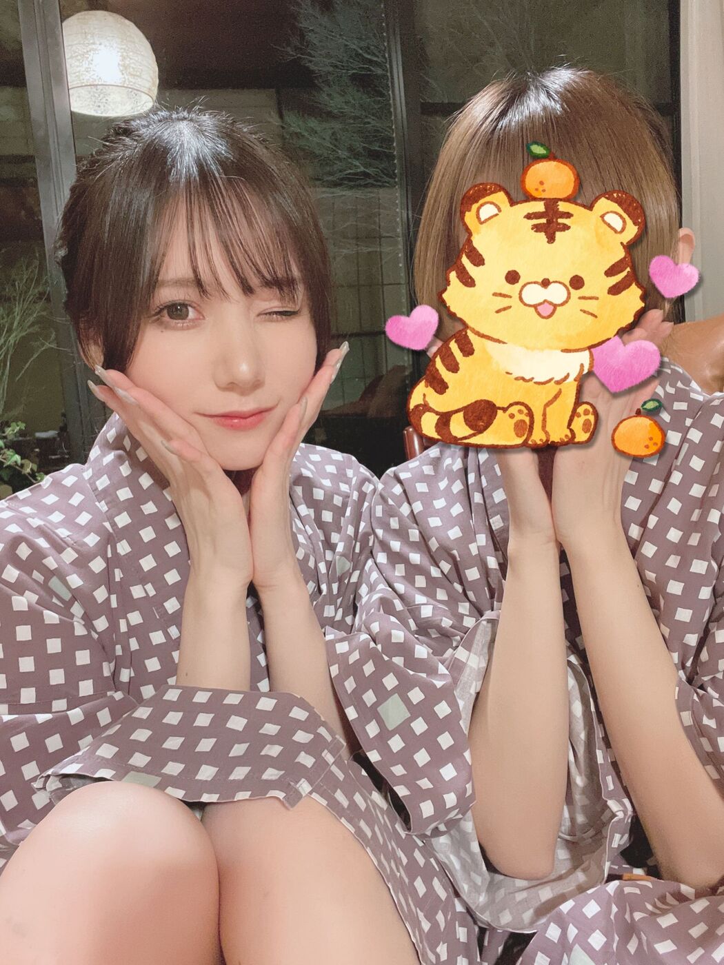 [Welfare COS] Japanese sweet COSER け ん け ん [fantia] 20220111-Ishikawa 観光 + hot spring yukata
