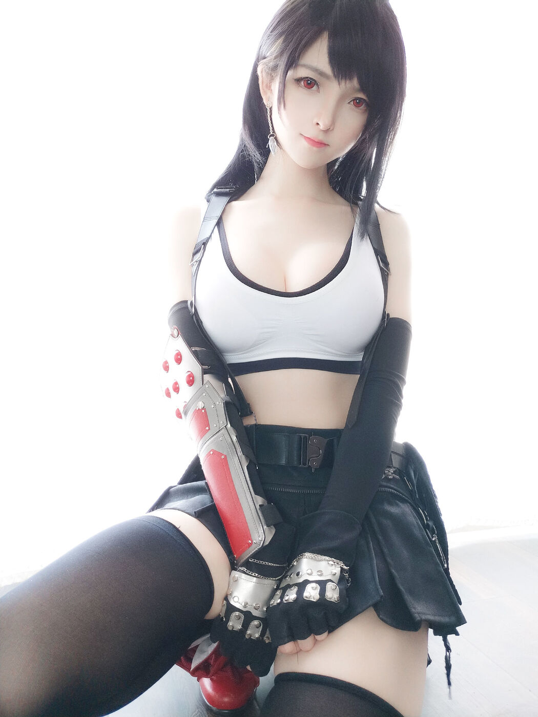 [Net Red Model Coser] Yi Xiao Yang Ze "Tifa Official Dress"