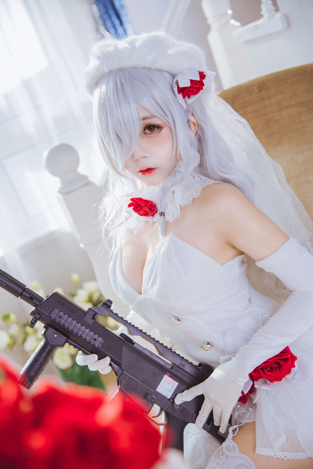 [网红Coser] Hinai Jiao "g36c Dress"