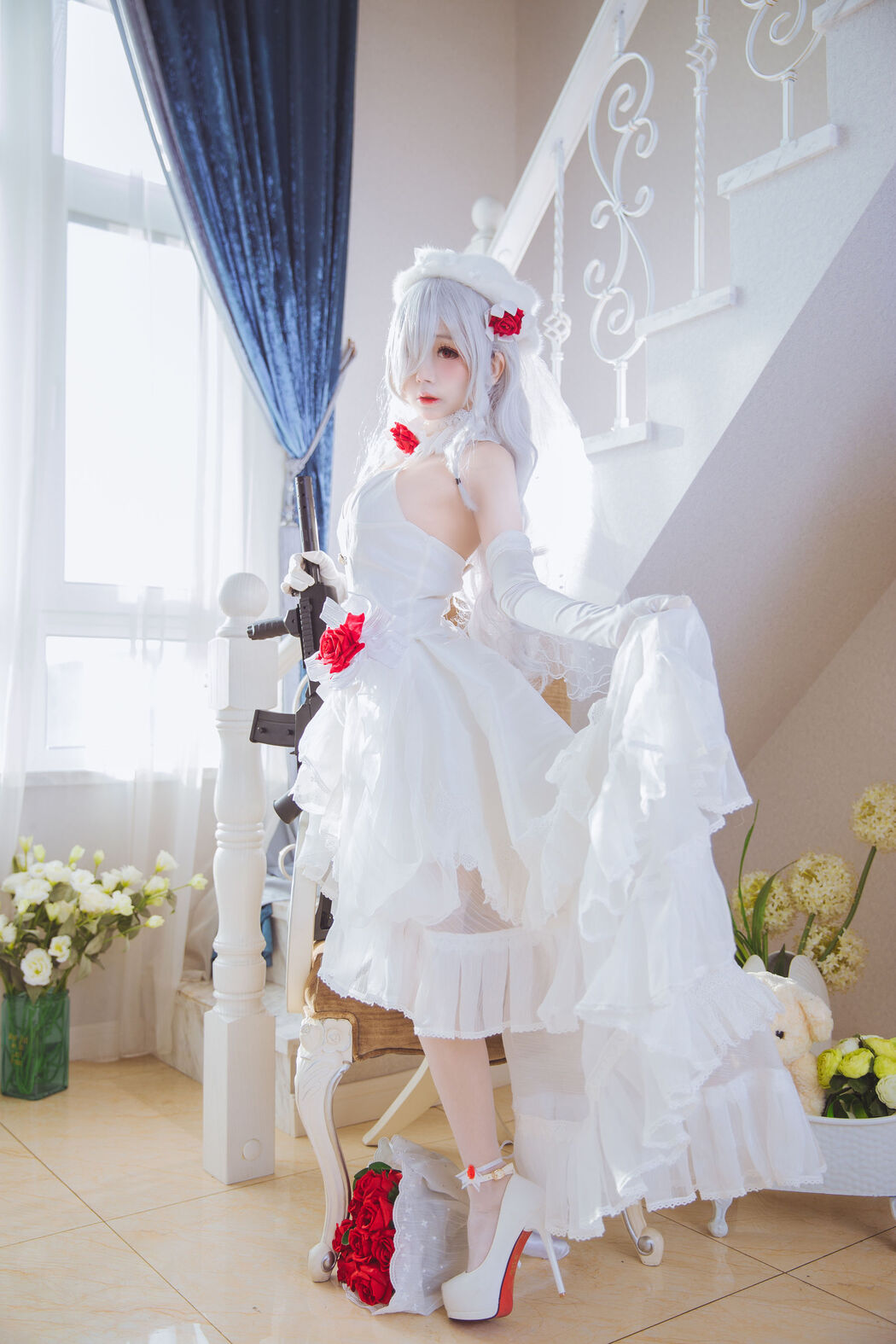 [网红Coser] Hinai Jiao "g36c Dress"