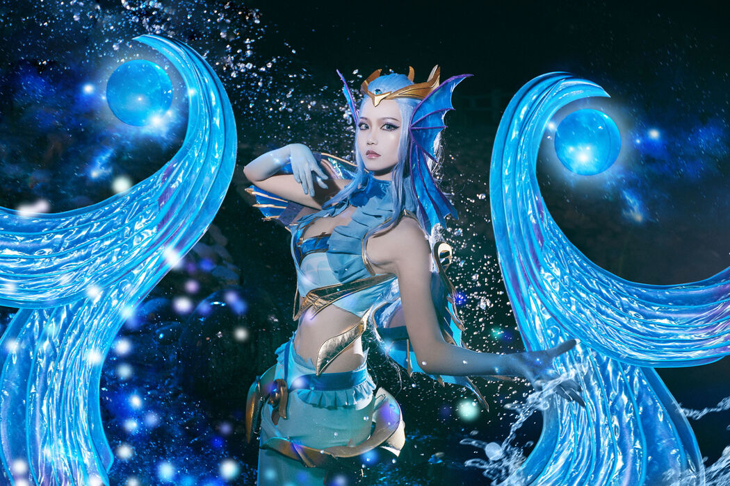 Coser Qi Guer MIKI "The Glory of King Wu Zetian Heart of the Ocean"