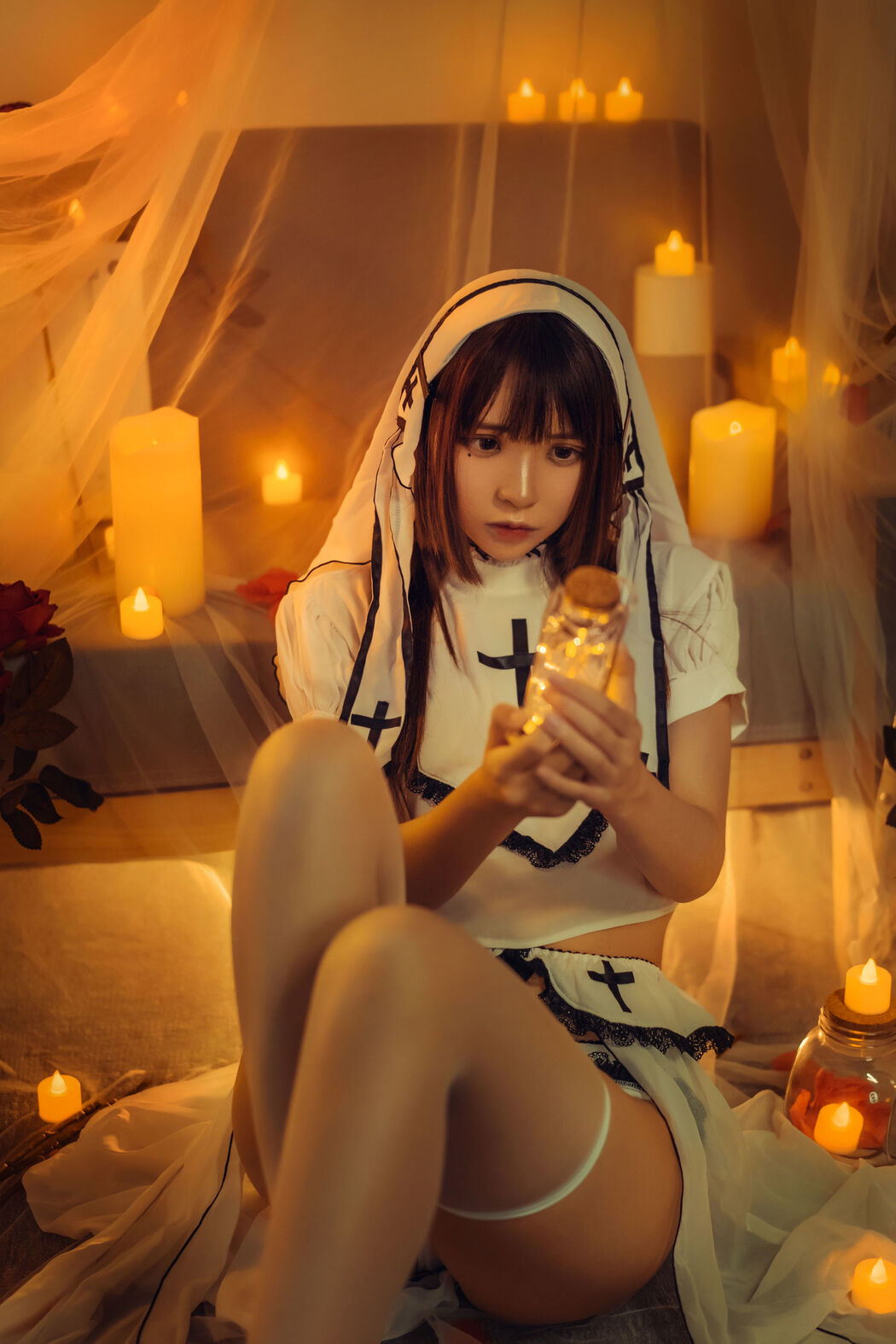 [网红Coser] Crazy Cat ss "Twilight Nun"