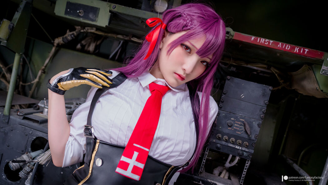 COSER Xiaoding "Black Silk + Vinyl + Female Killer" [Fantasy Factory]
