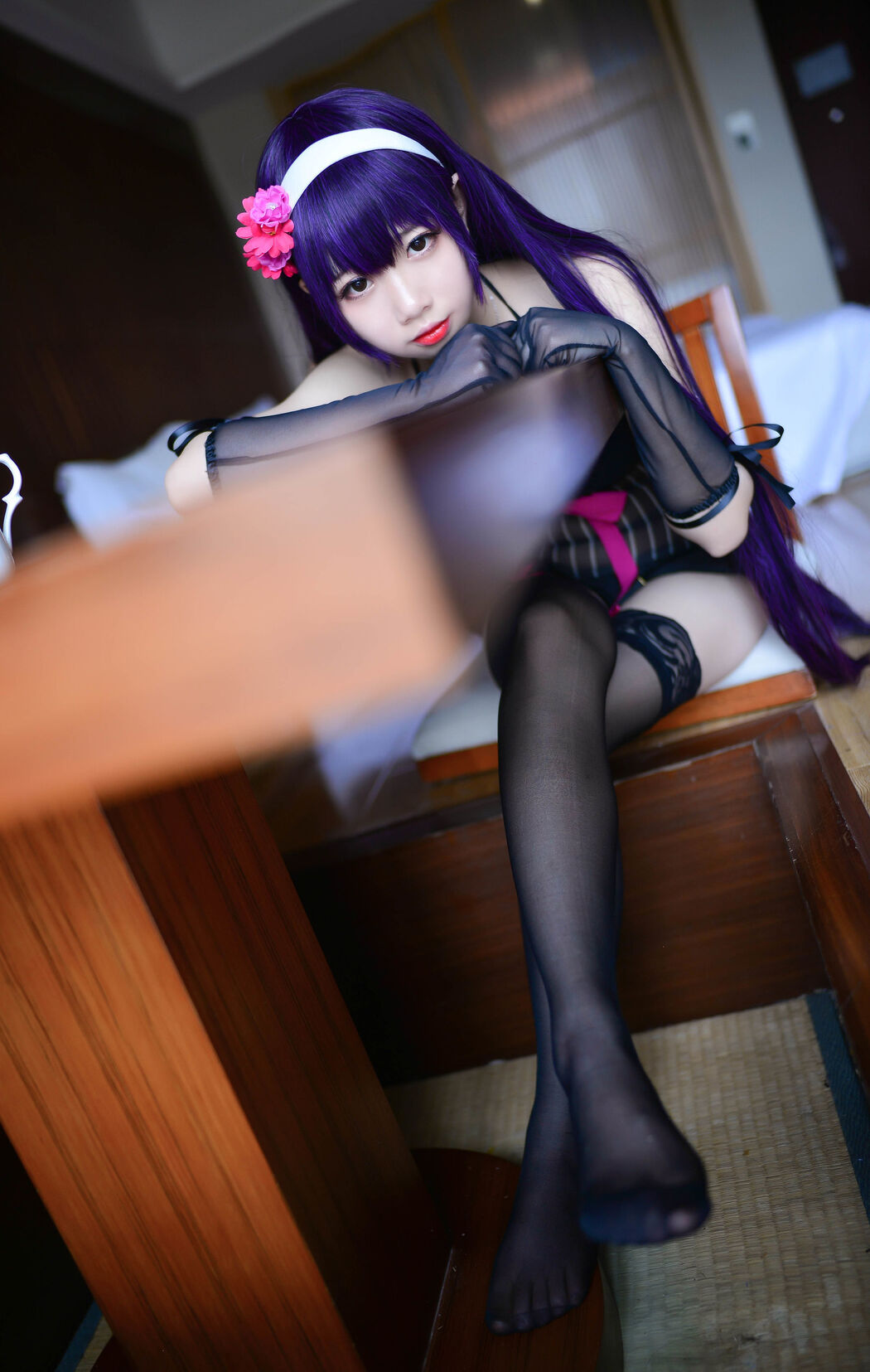 COSER Xueqi SAMA "Xiazhiqiu Shiyu Underwear" [COSPLAY Beauty]