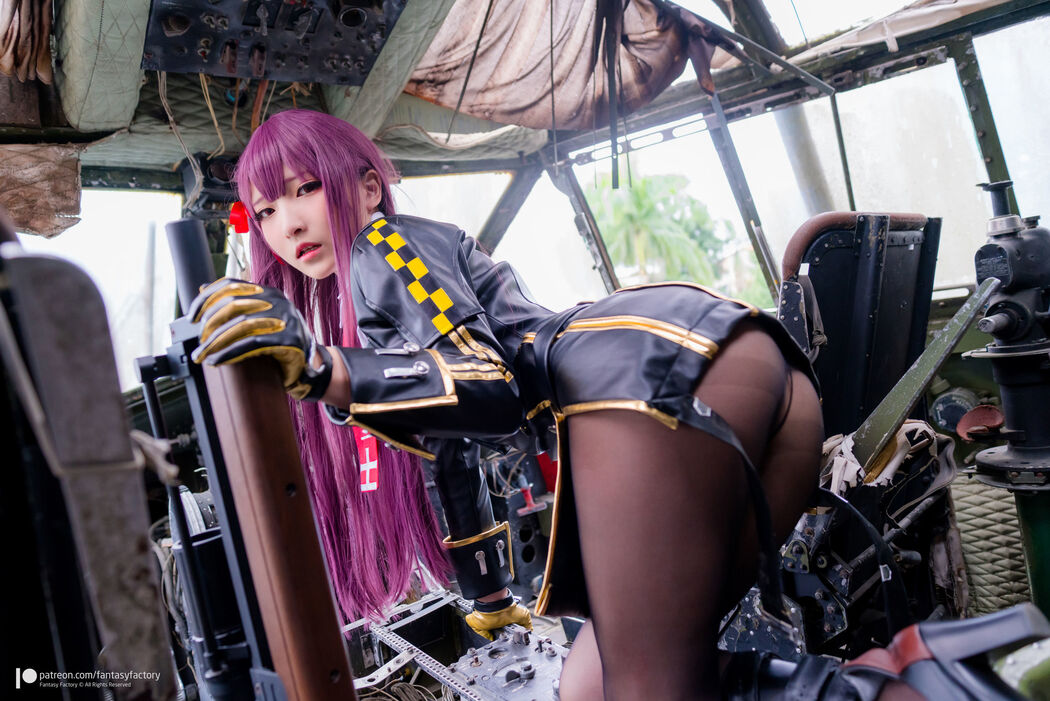 COSER Xiaoding "Black Silk + Vinyl + Female Killer" [Fantasy Factory]