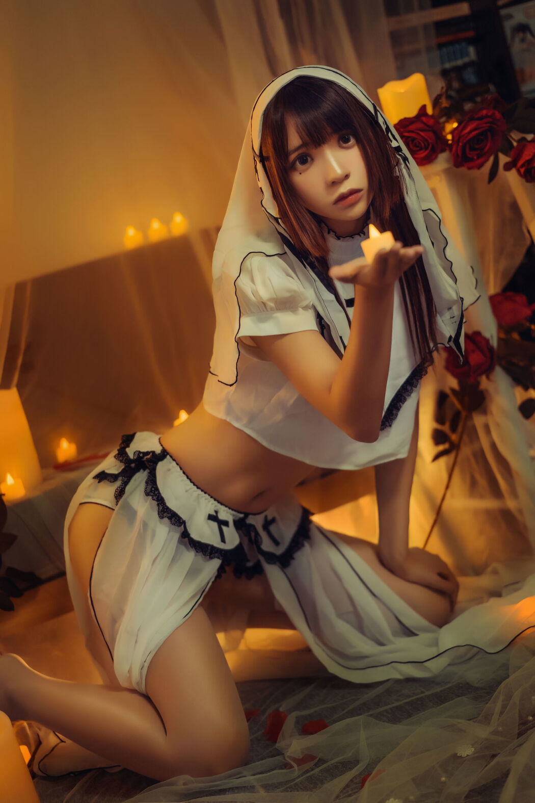 [网红Coser] Crazy Cat ss "Twilight Nun" Cover Photo