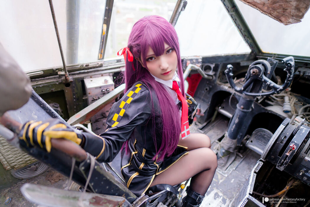 COSER Xiaoding "Black Silk + Vinyl + Female Killer" [Fantasy Factory]