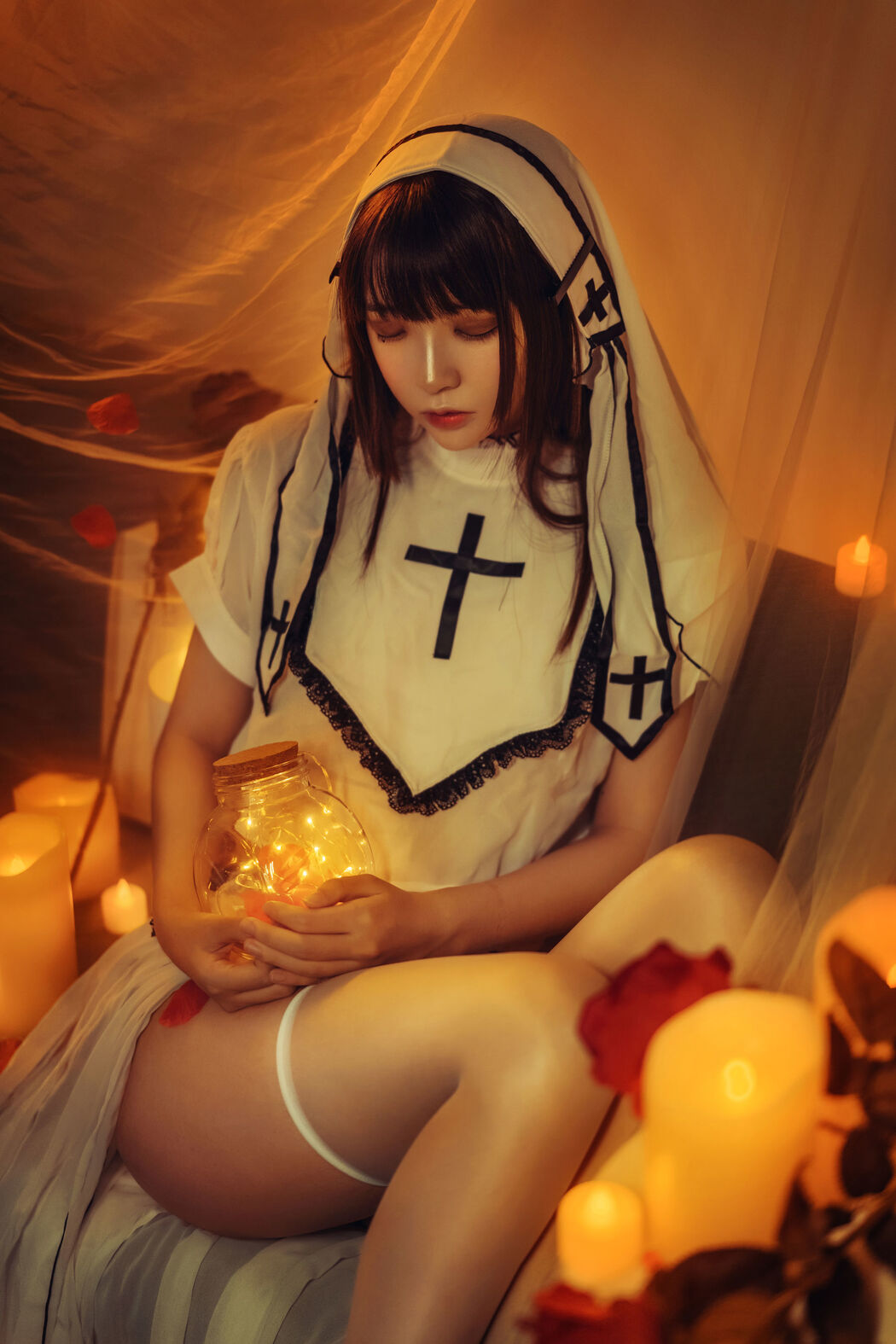 [网红Coser] Crazy Cat ss "Twilight Nun"