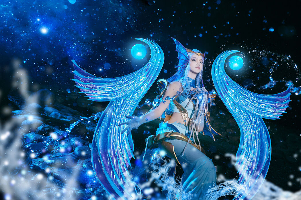 Coser Qi Guer MIKI "The Glory of King Wu Zetian Heart of the Ocean"