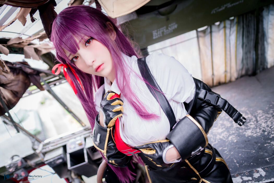 COSER Xiaoding "Black Silk + Vinyl + Female Killer" [Fantasy Factory]