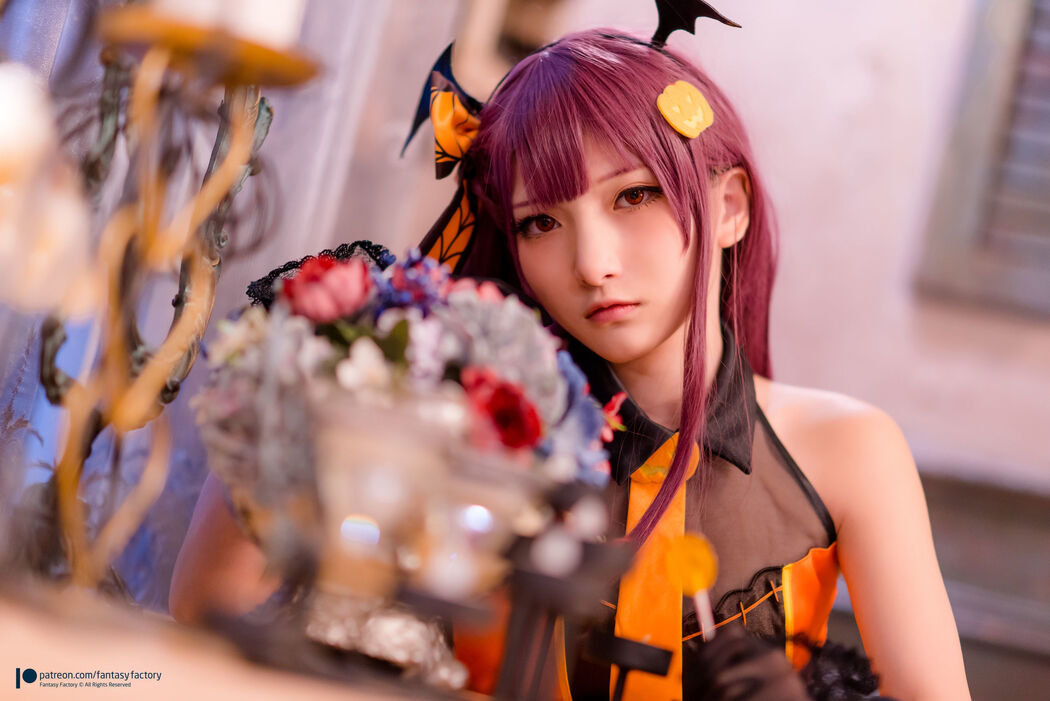 COSER Xiaoding "Black Silk + Vinyl + Female Killer" [Fantasy Factory]