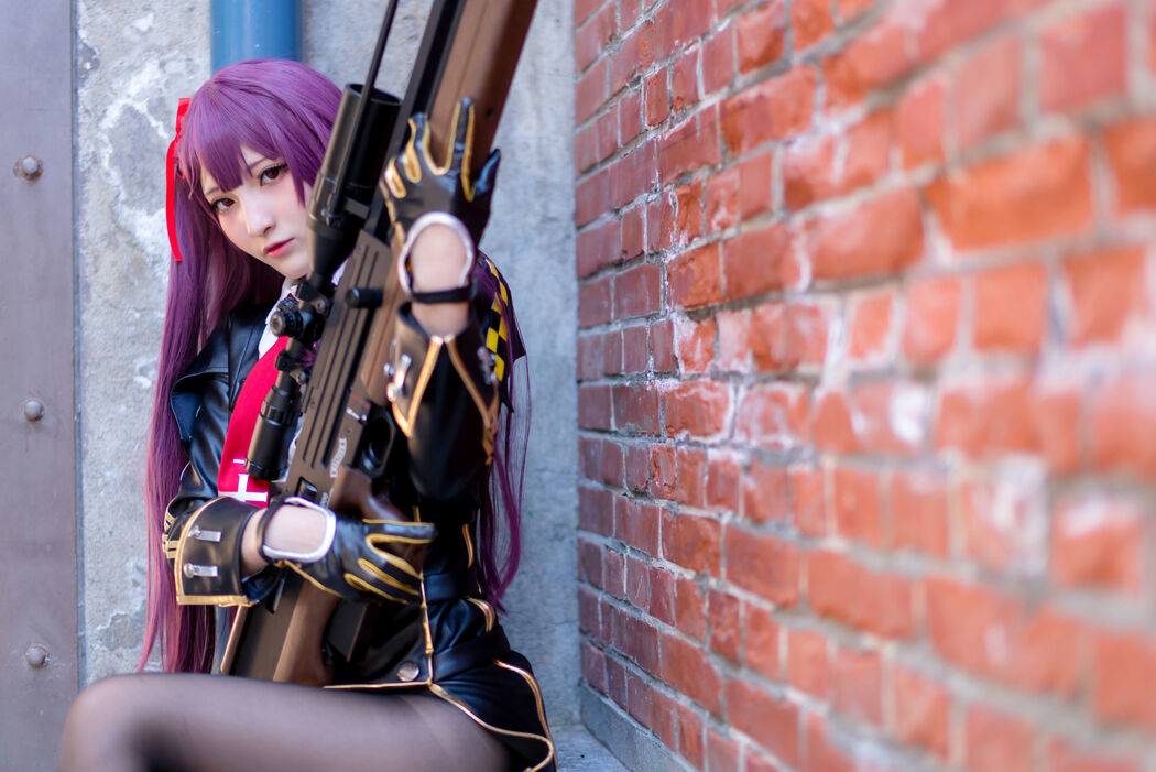 COSER Xiaoding "Black Silk + Vinyl + Female Killer" [Fantasy Factory]