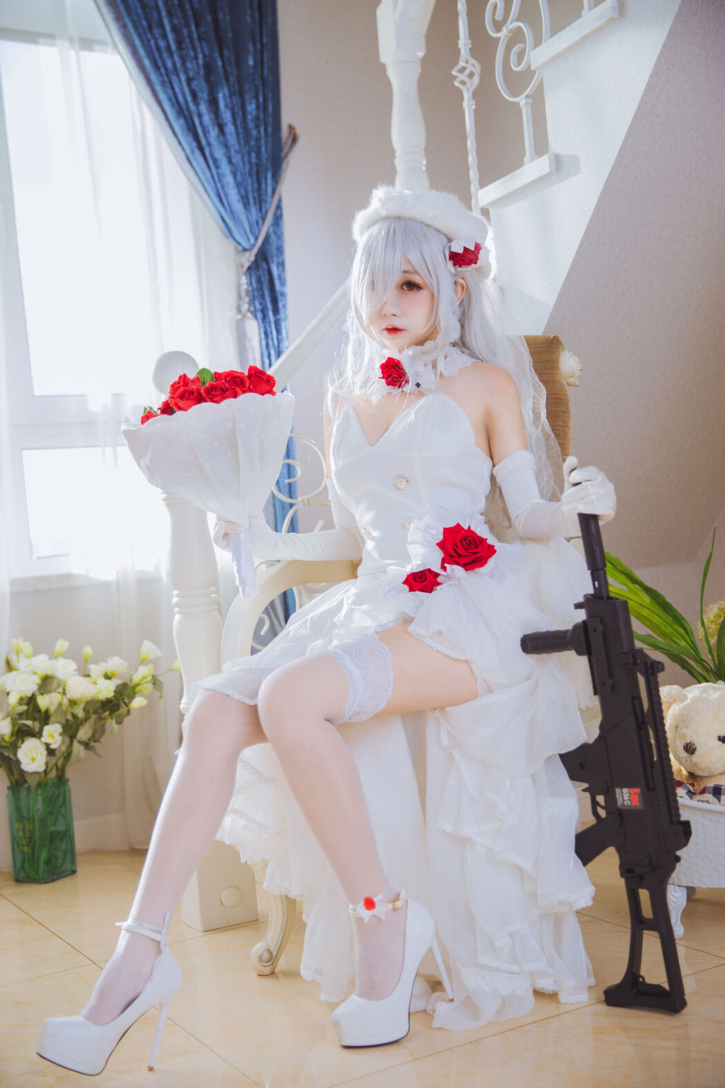 [网红Coser] Hinai Jiao "g36c Dress"
