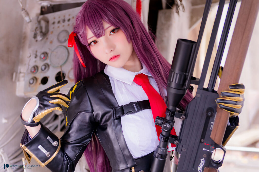 COSER Xiaoding "Black Silk + Vinyl + Female Killer" [Fantasy Factory]