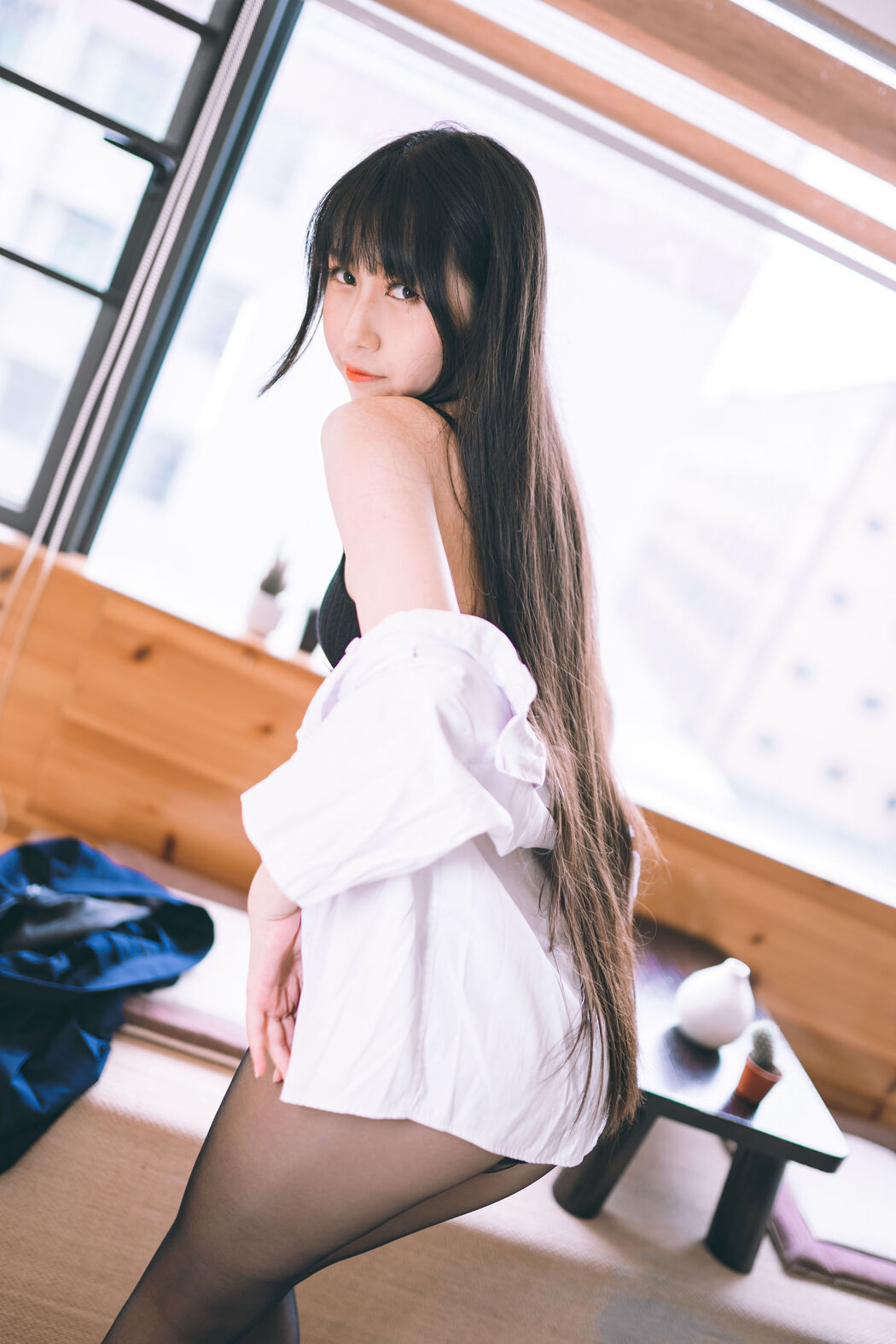 [Welfare COS] Weibo Popular Coser Do Not Stay Cat - School Uniform JK