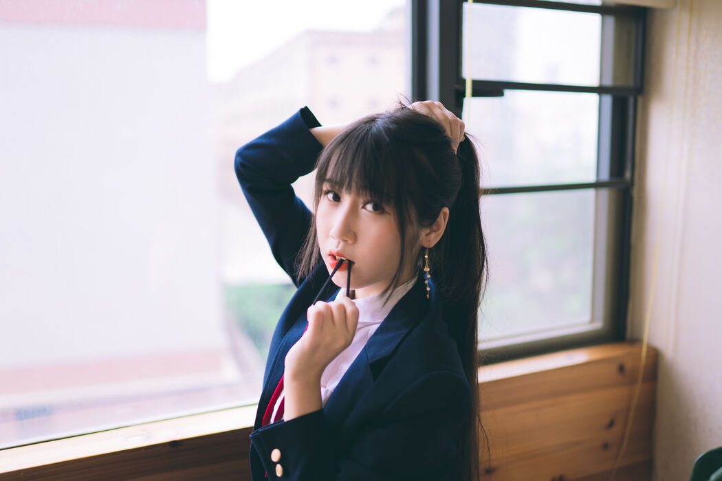 [Welfare COS] Weibo Popular Coser Do Not Stay Cat - School Uniform JK