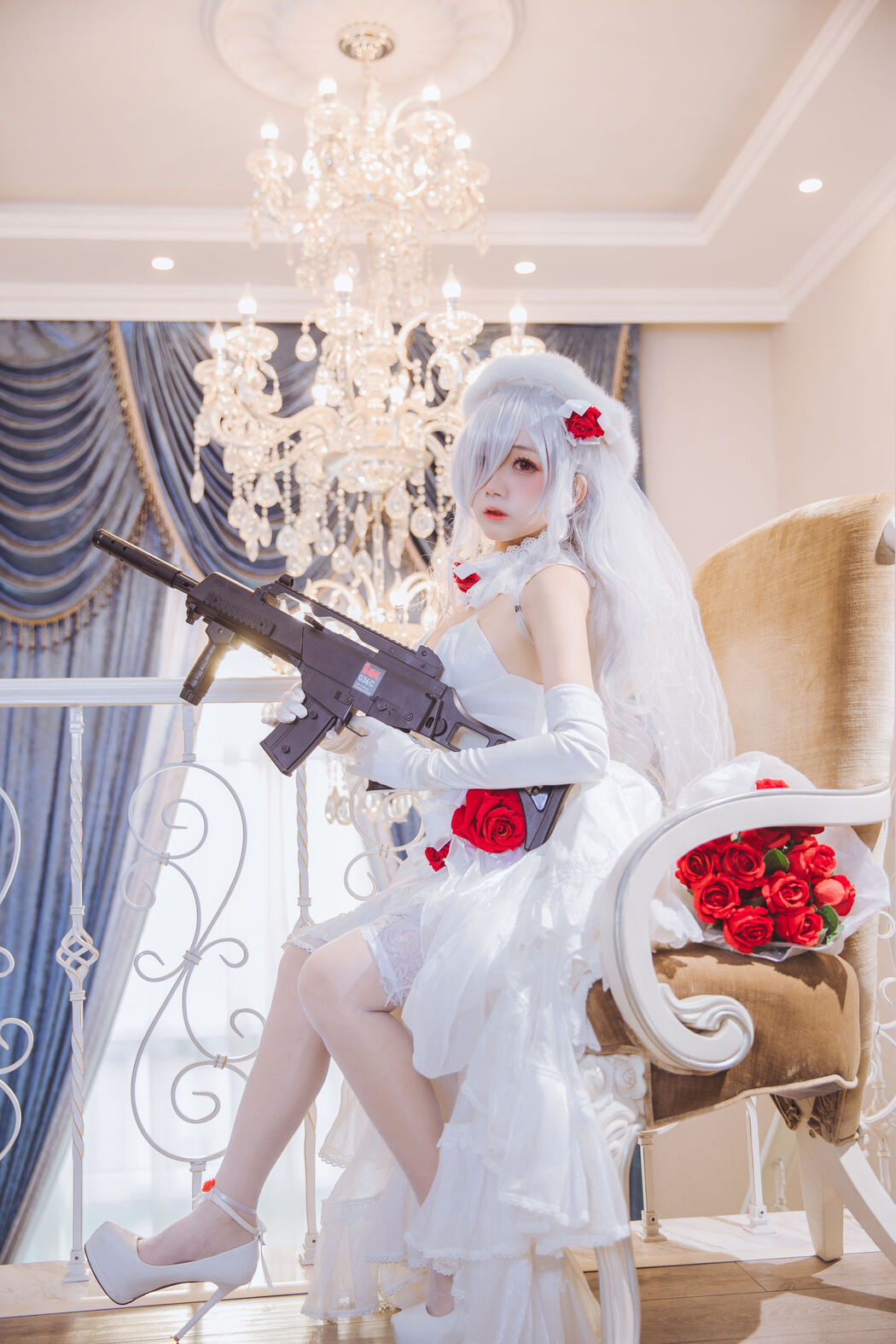 [网红Coser] Hinai Jiao "g36c Dress"