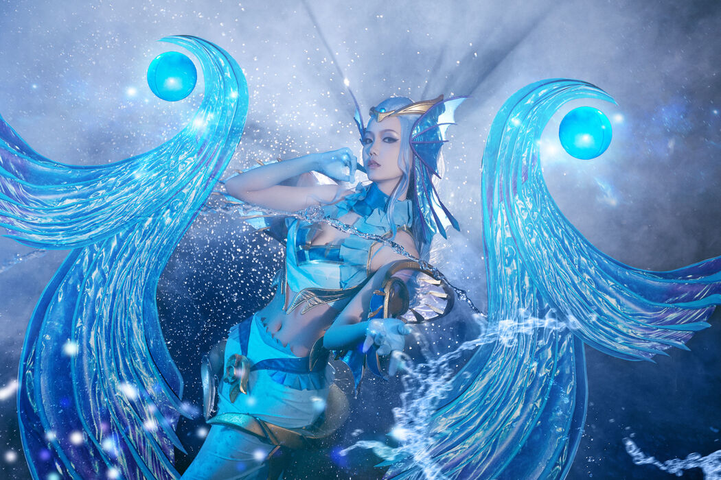 Coser Qi Guer MIKI "The Glory of King Wu Zetian Heart of the Ocean"