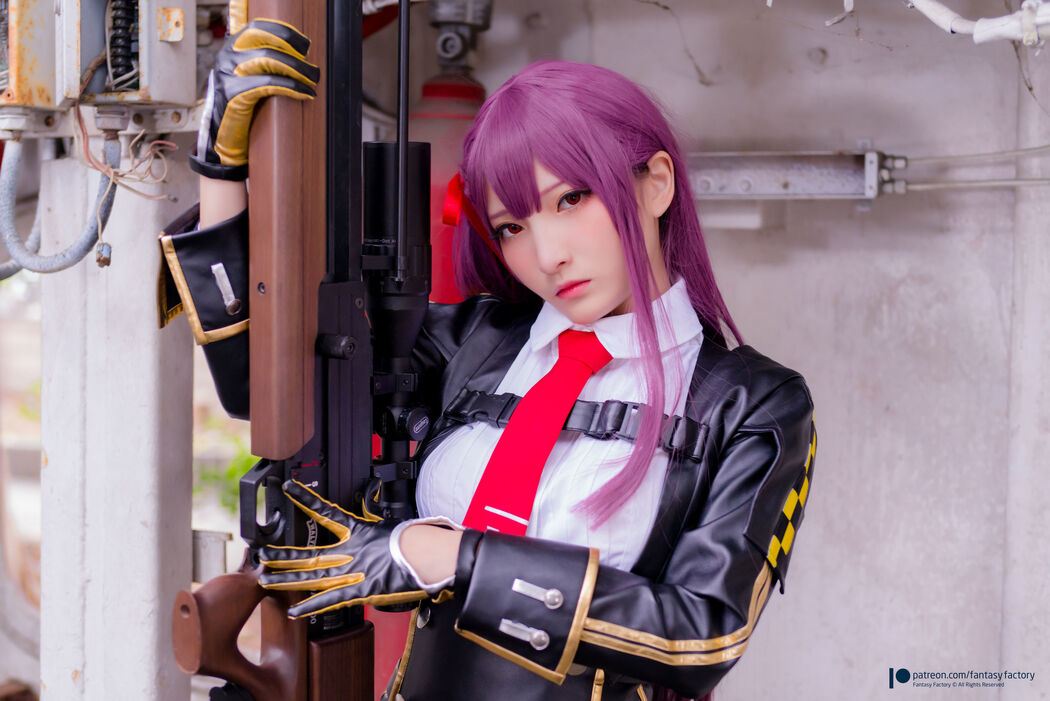 COSER Xiaoding "Black Silk + Vinyl + Female Killer" [Fantasy Factory]