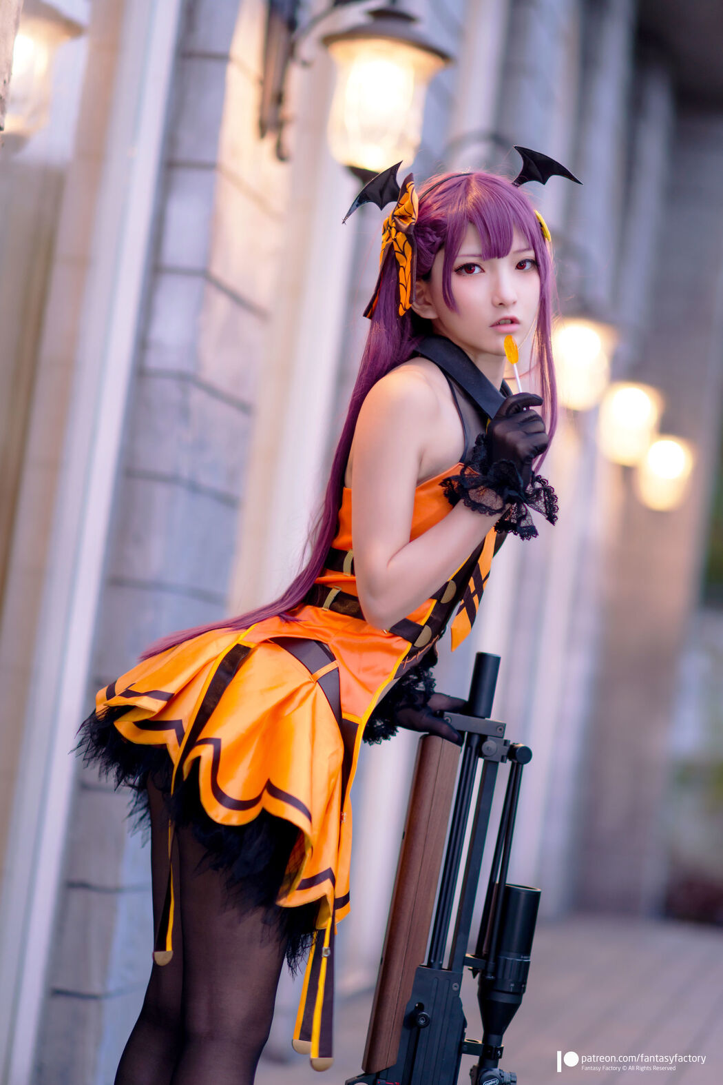 COSER Xiaoding "Black Silk + Vinyl + Female Killer" [Fantasy Factory]