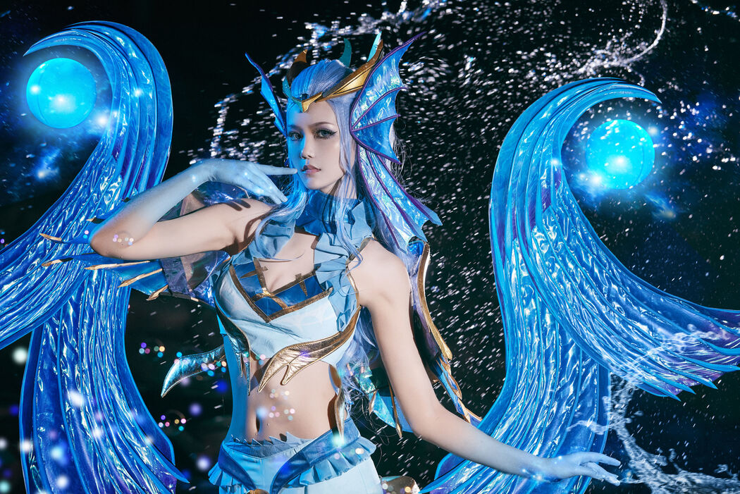 Coser Qi Guer MIKI "The Glory of King Wu Zetian Heart of the Ocean"