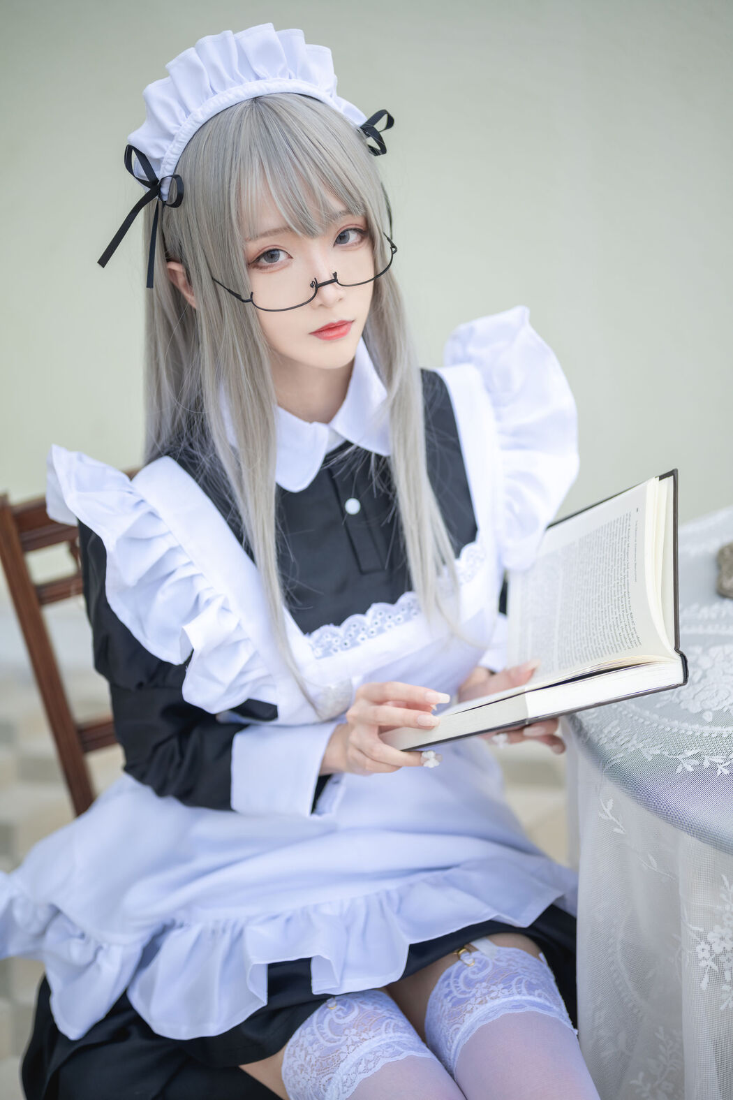 [Net Red COS] Long Legs Coser Qingqingzi Js - Professional Love