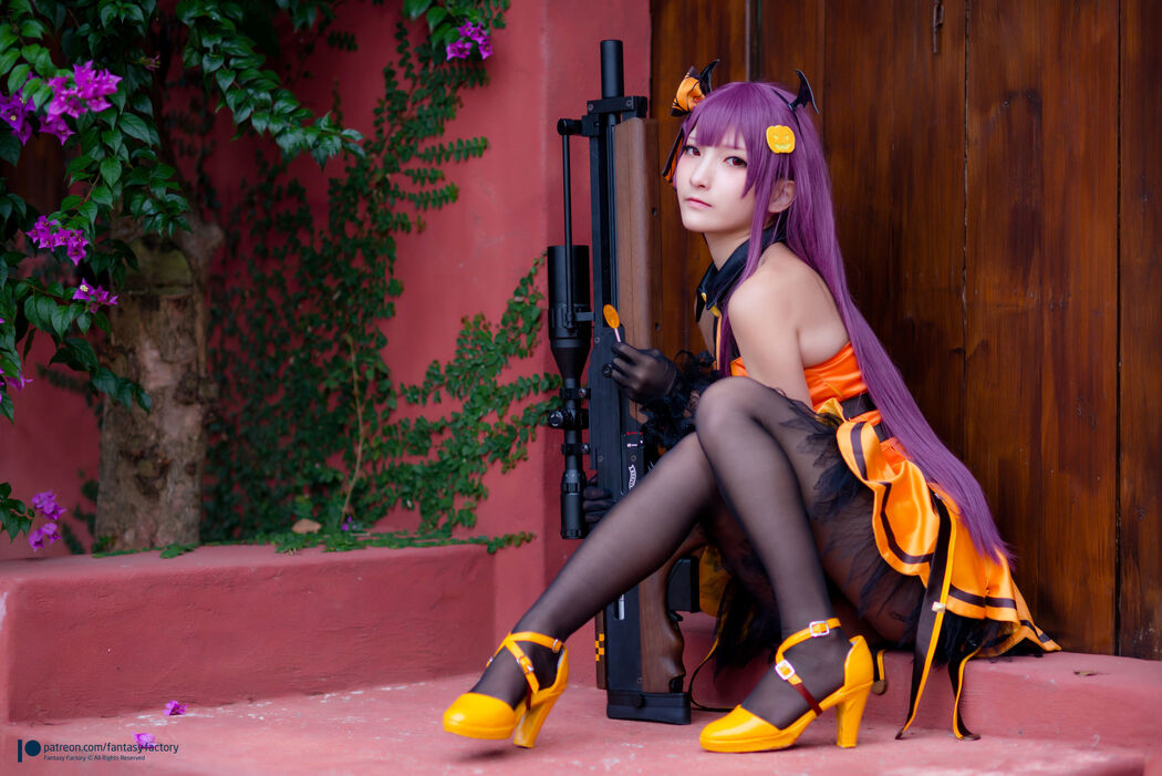 COSER Xiaoding "Black Silk + Vinyl + Female Killer" [Fantasy Factory]