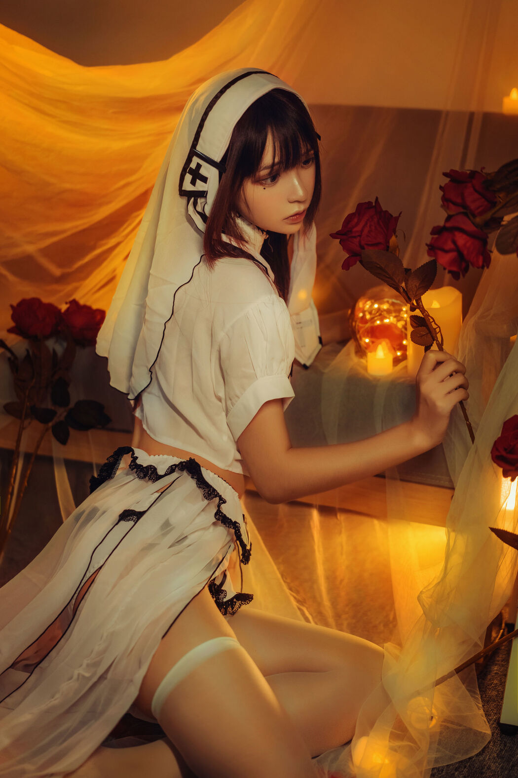 [网红Coser] Crazy Cat ss "Twilight Nun"
