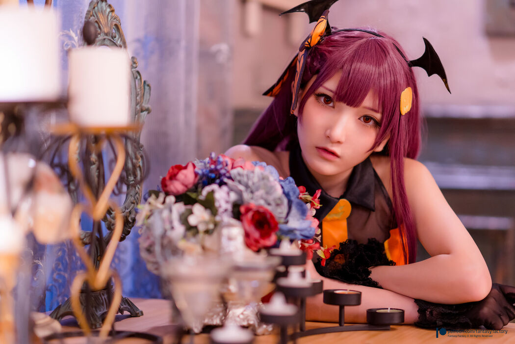 COSER Xiaoding "Black Silk + Vinyl + Female Killer" [Fantasy Factory]