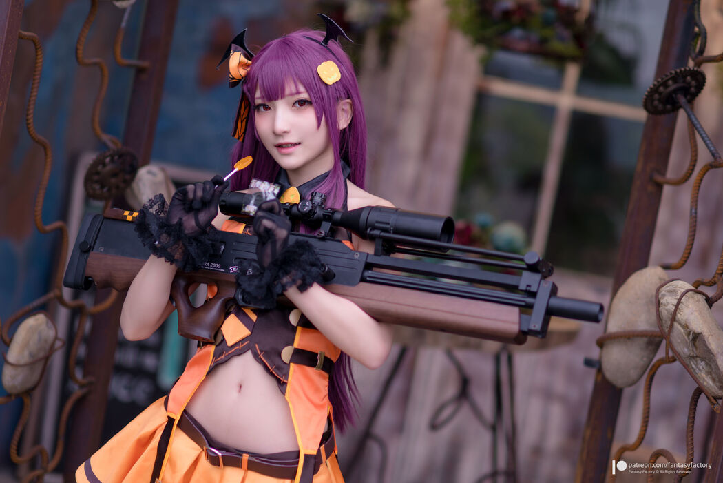 COSER Xiaoding "Black Silk + Vinyl + Female Killer" [Fantasy Factory]