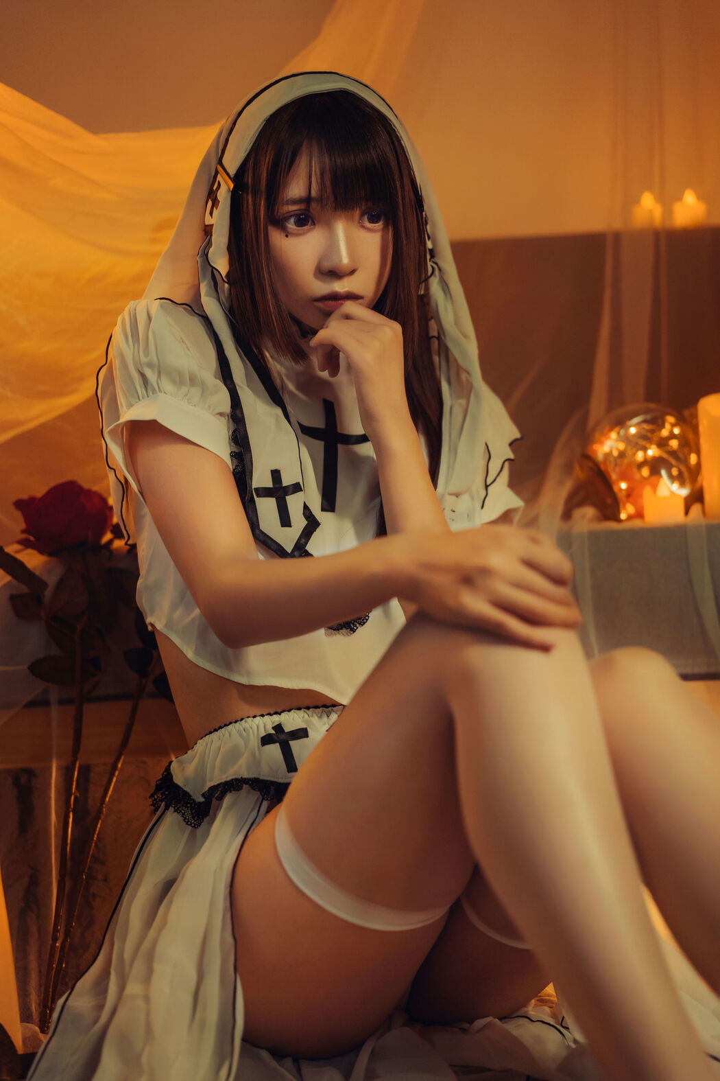 [网红Coser] Crazy Cat ss "Twilight Nun"