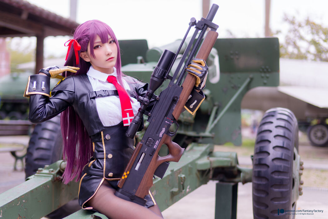 COSER Xiaoding "Black Silk + Vinyl + Female Killer" [Fantasy Factory]