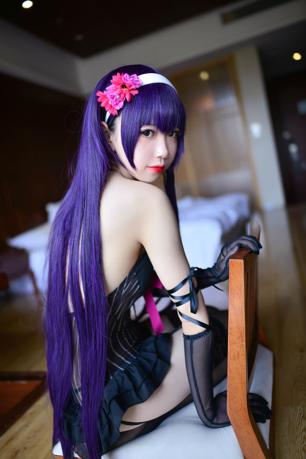 COSER Xueqi SAMA "Xiazhiqiu Shiyu Underwear" [COSPLAY Beauty]
