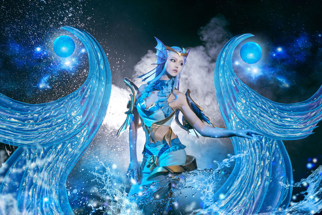 Coser Qi Guer MIKI "The Glory of King Wu Zetian Heart of the Ocean"