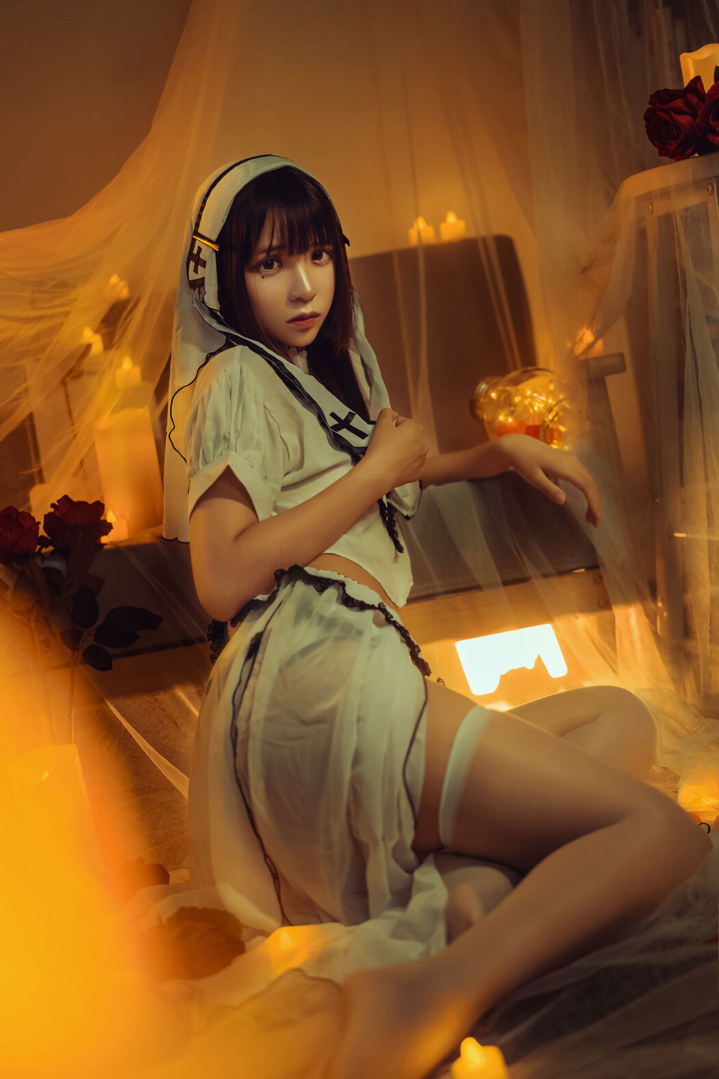 [网红Coser] Crazy Cat ss "Twilight Nun"