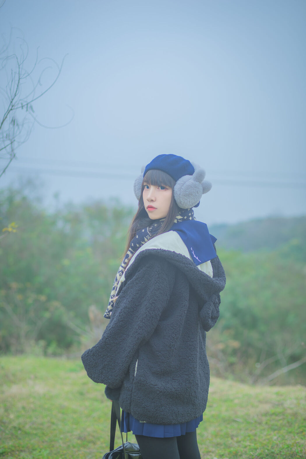 [Cosplay Photo] Popular Coser Nizuo Nisa - Early Spring Outside Shooting Cover Photo