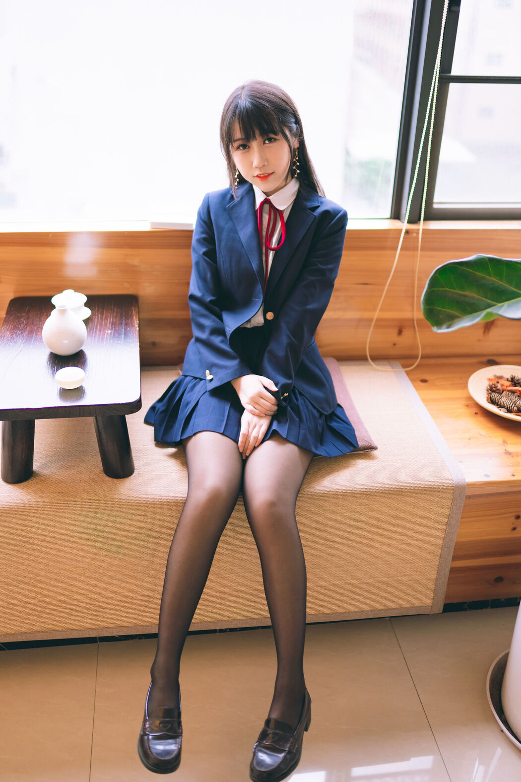 [Welfare COS] Weibo Popular Coser Do Not Stay Cat - School Uniform JK
