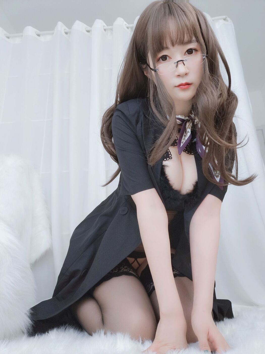 [Cosplay Photo] Miss Coser Baiyin - Underwear under OL